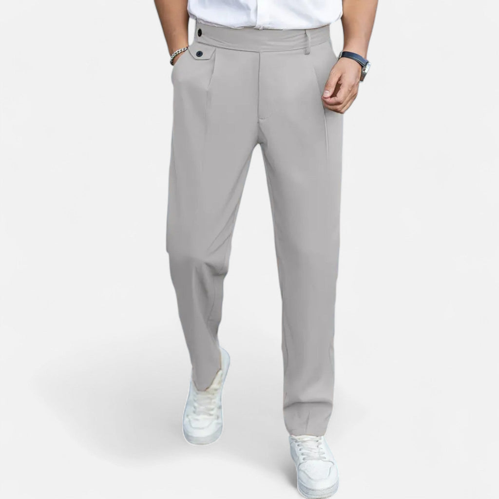 Avérron | Men’s Oxford Loose Fit Dress Trousers