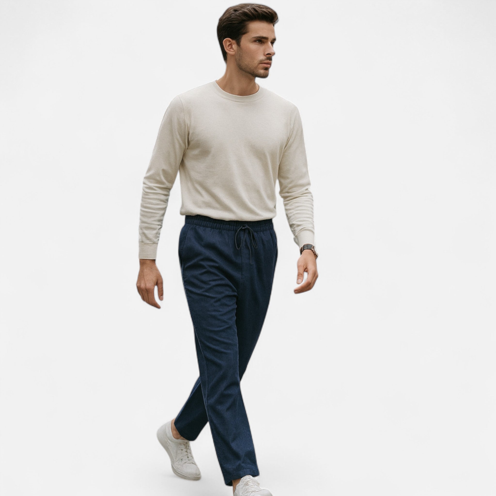Avérron | Men’s Portofino Relaxed Linen Trousers