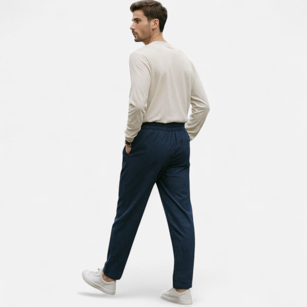 Avérron | Men’s Portofino Relaxed Linen Trousers