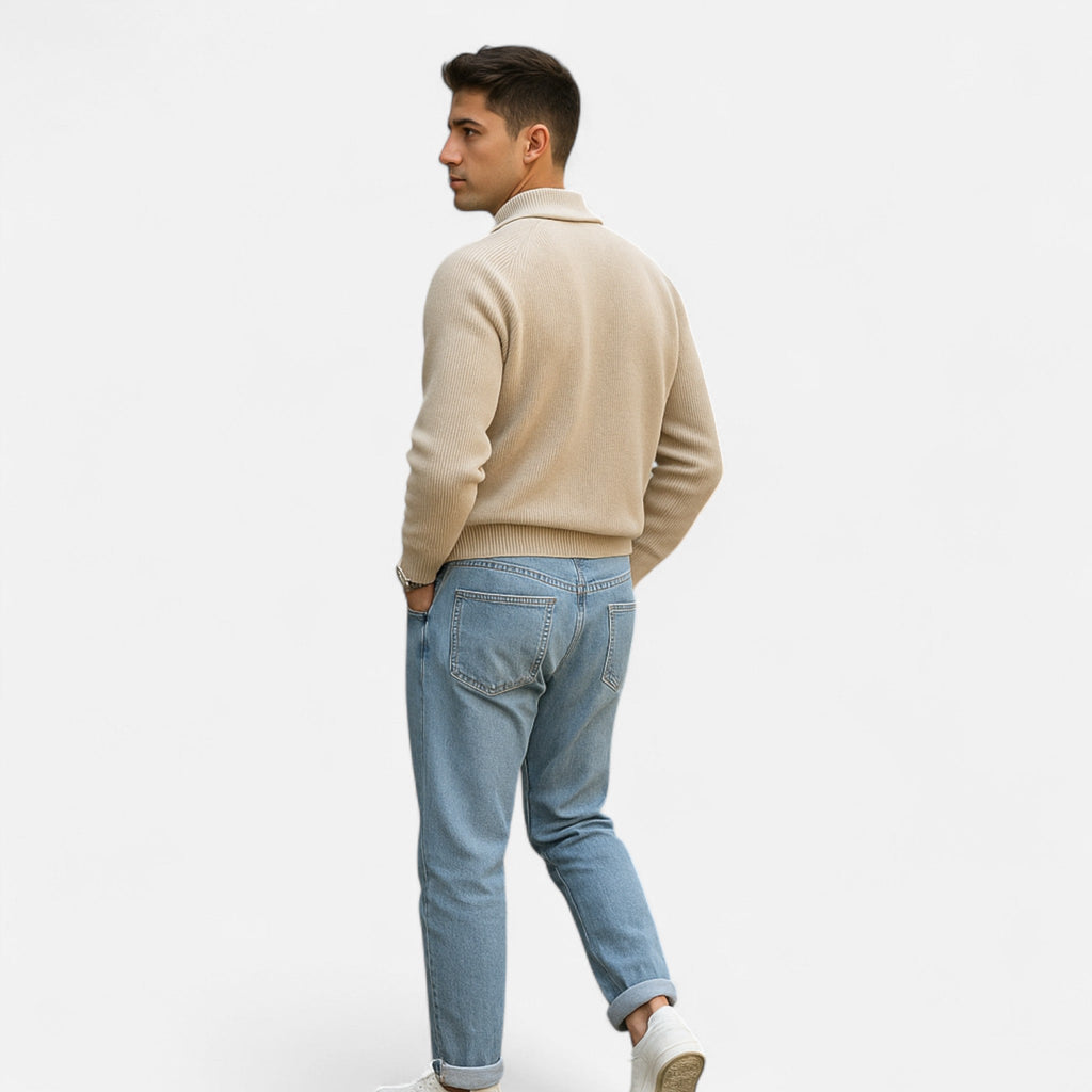 Avérron | Men’s Classic Collar Raglan Knit Sweater