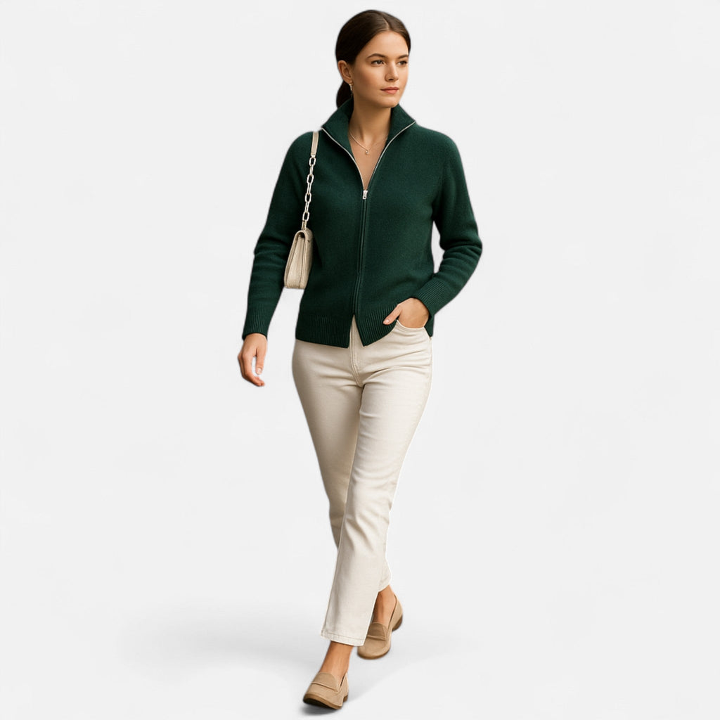 Avérron | Women’s Dual-Zip Colour-Block Sweater