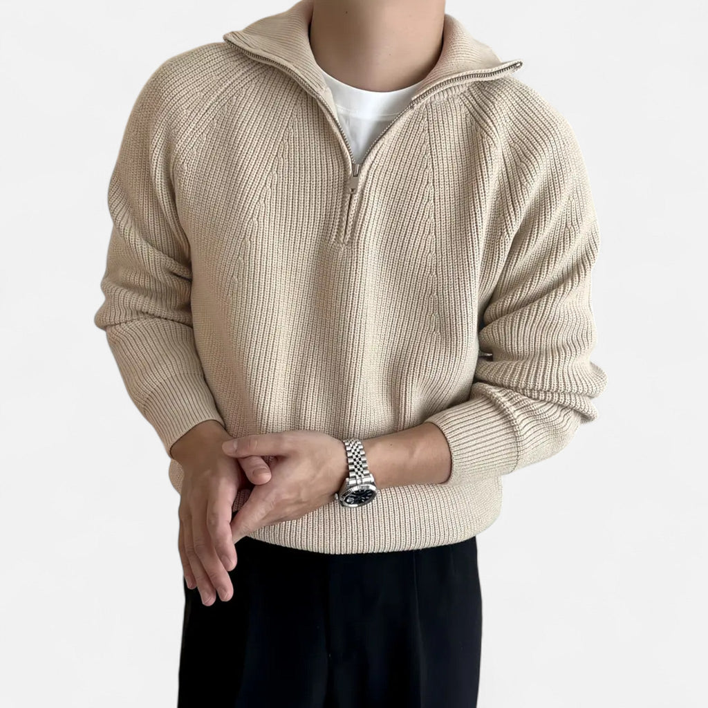 Avérron | Men’s Classic Collar Raglan Knit Sweater