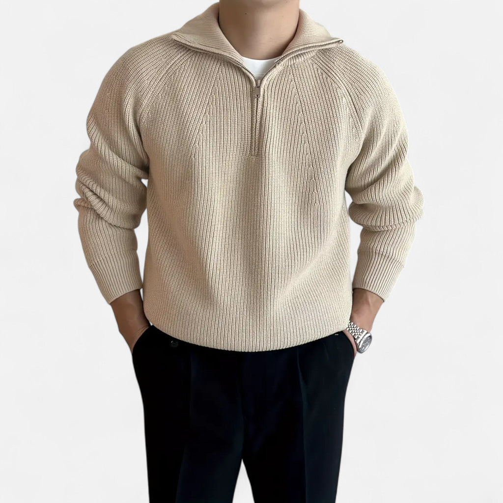 Avérron | Men’s Classic Collar Raglan Knit Sweater