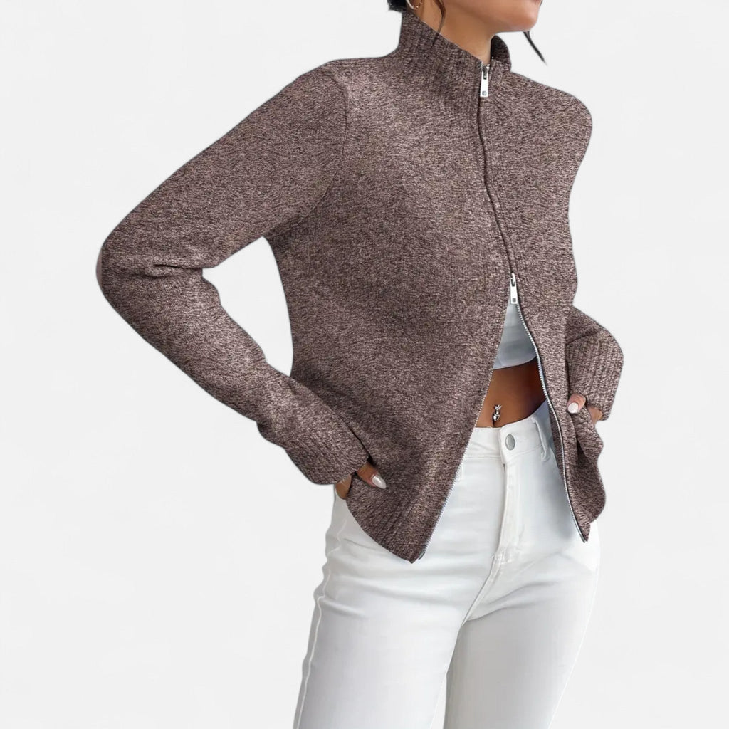 Avérron | Women’s Dual-Zip Colour-Block Sweater