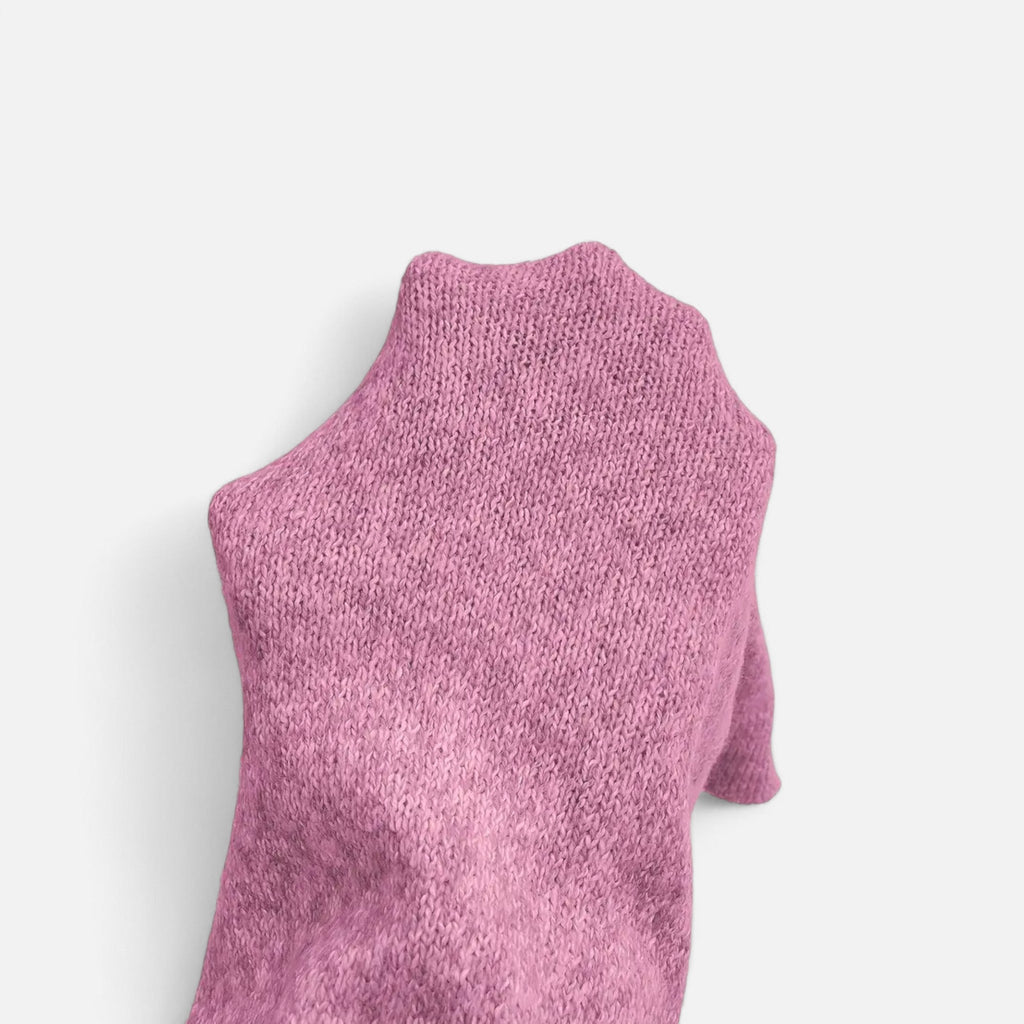 Avérron | Women’s V-Neck Rib-Knit Short-Sleeve Sweater