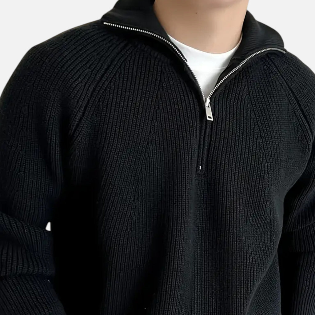 Avérron | Men’s Classic Collar Raglan Knit Sweater