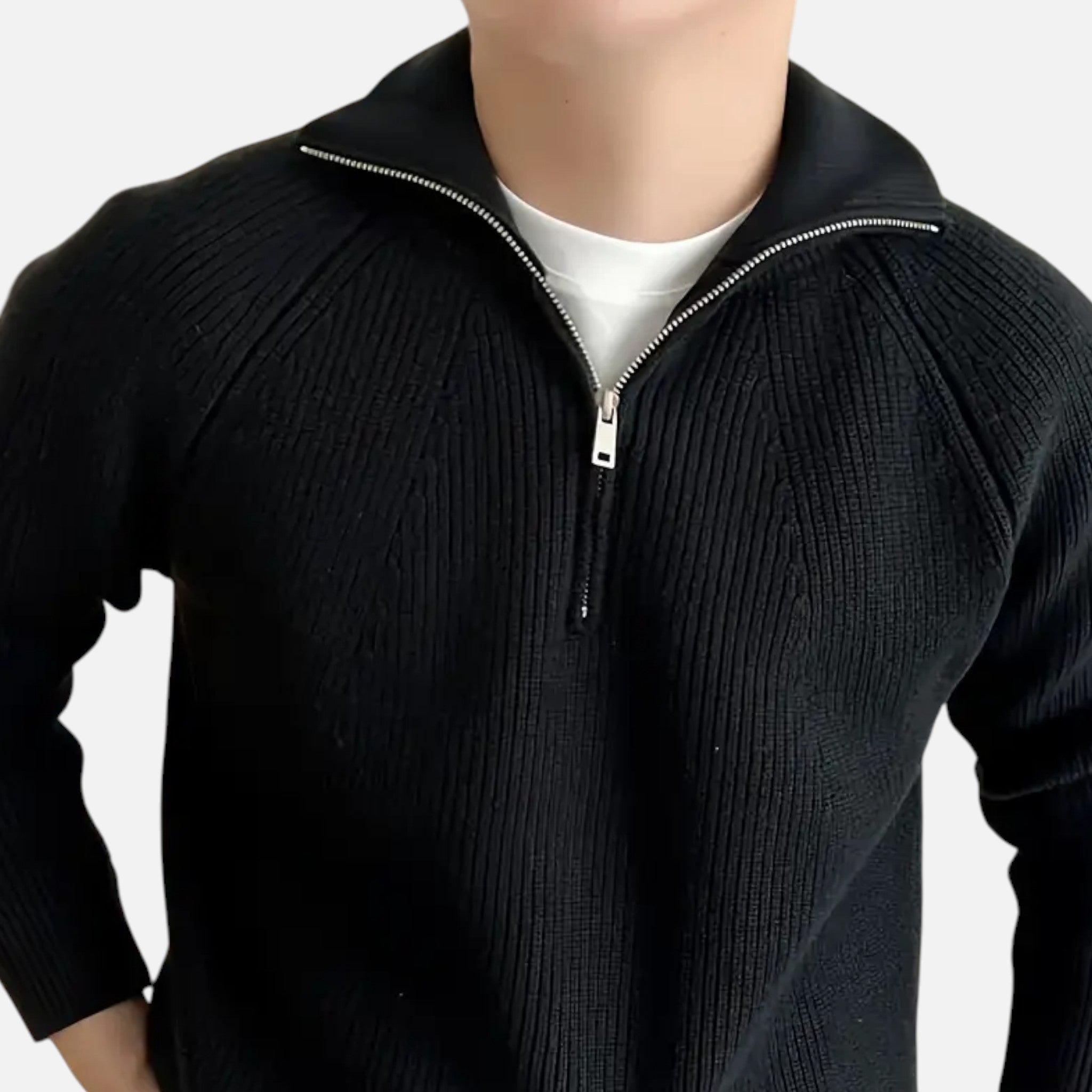 Avérron | Men’s Classic Collar Raglan Knit Sweater