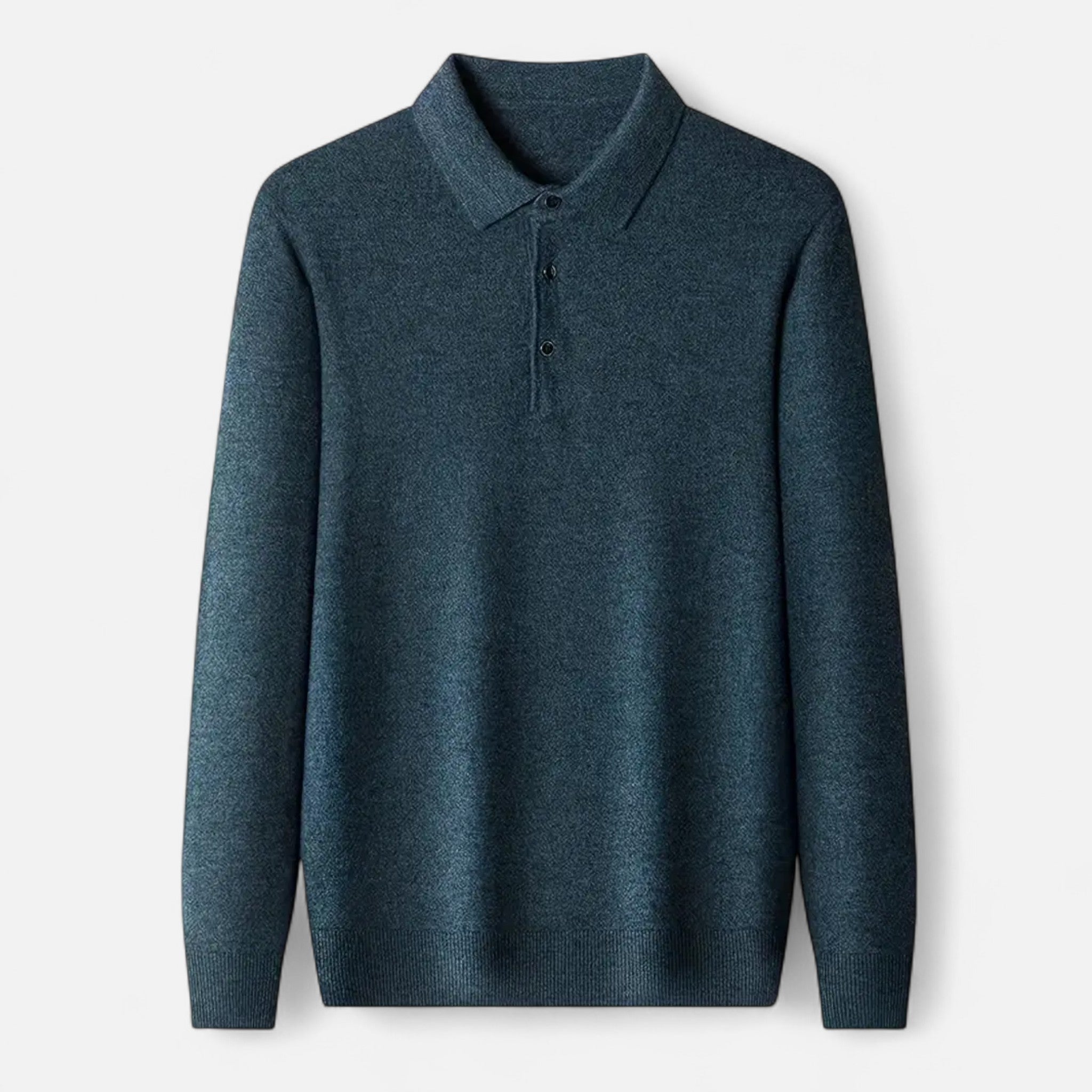 Avérron | Men’s Slim-Fit Knit Button-Collar Sweater