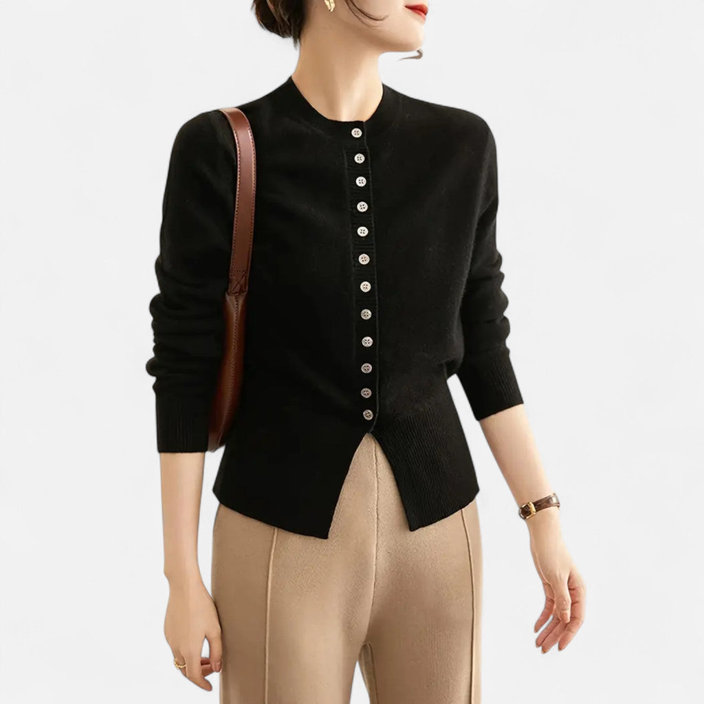 Avérron | Women’s Elegant Knit Button-Front Cardigan