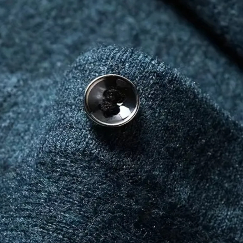 Avérron | Men’s Slim-Fit Knit Button-Collar Sweater