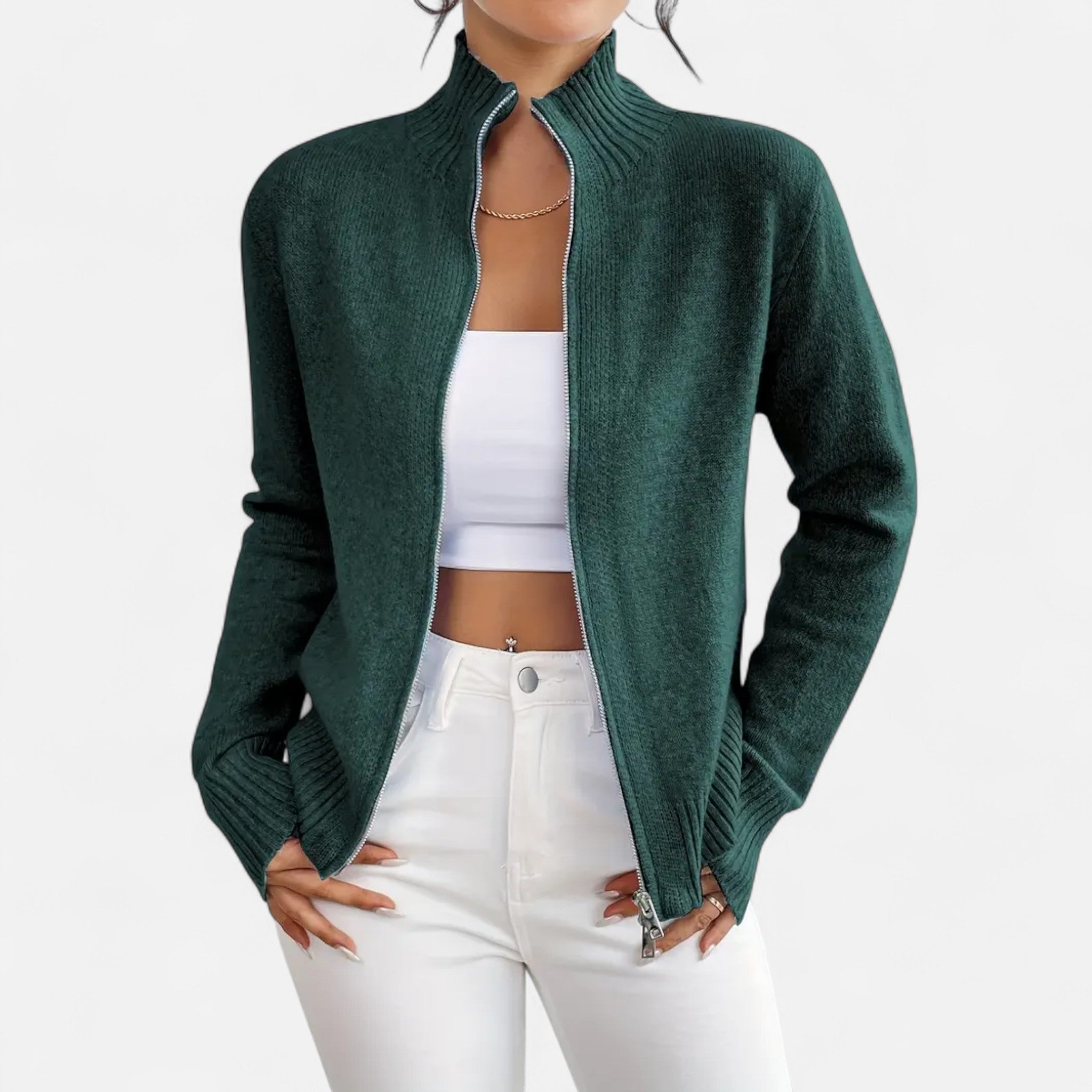Avérron | Women’s Dual-Zip Colour-Block Sweater