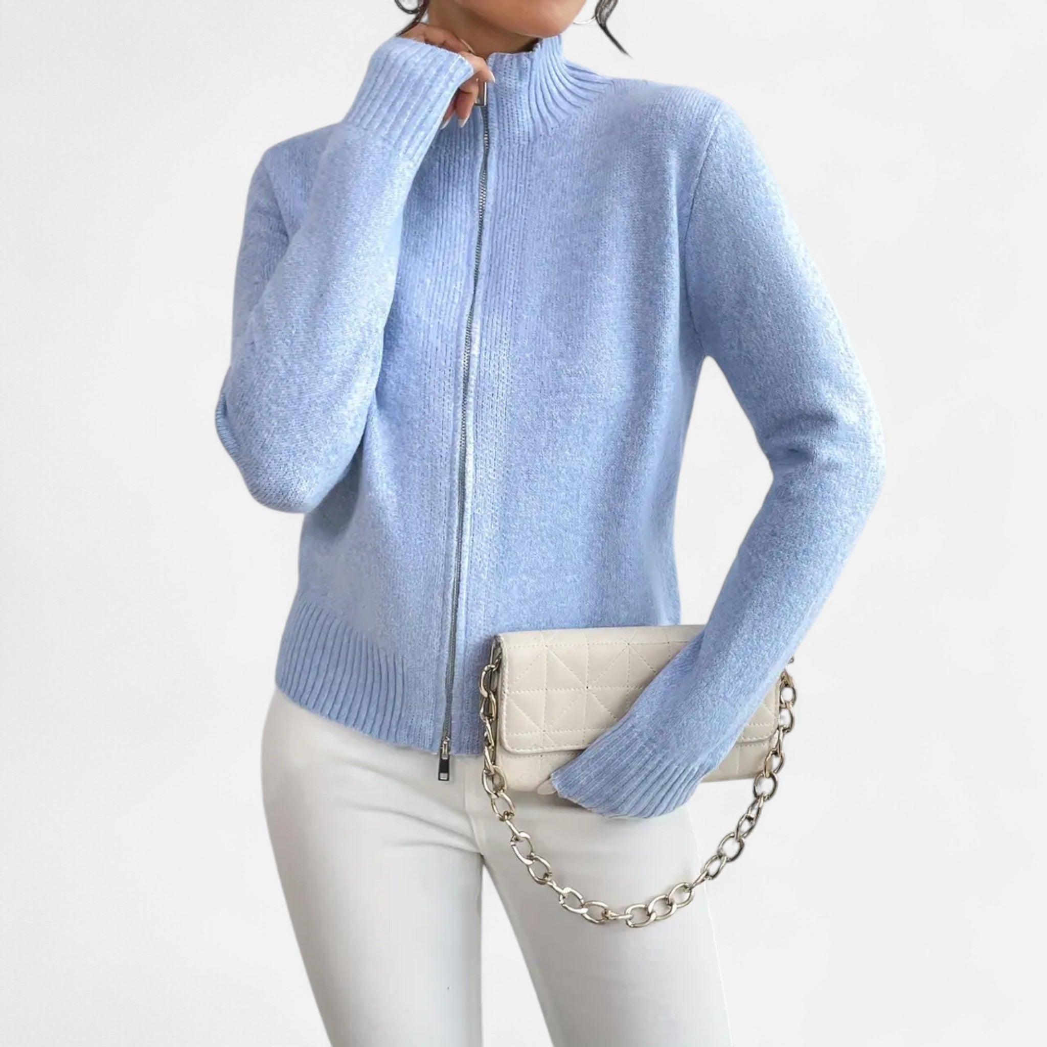 Avérron | Women’s Dual-Zip Colour-Block Sweater